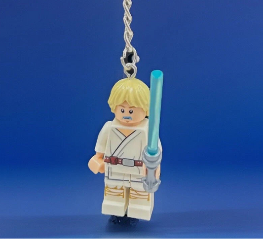 #0254-KC - Luke Skywalker w/ Blue Milk Stash Keychain