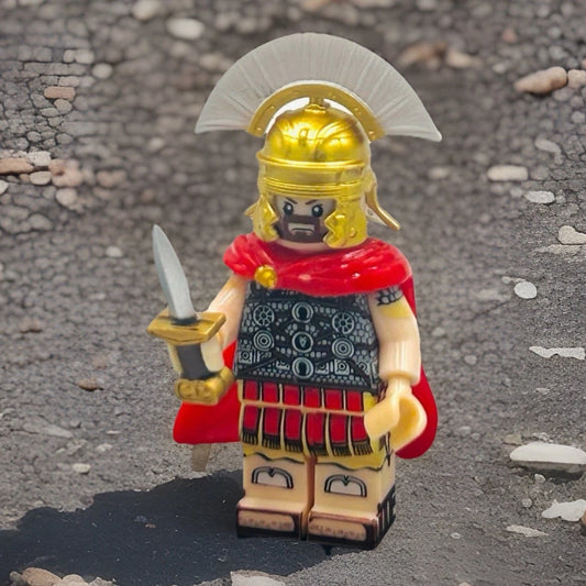 #1108 - Roman Warrior (White Ploom)