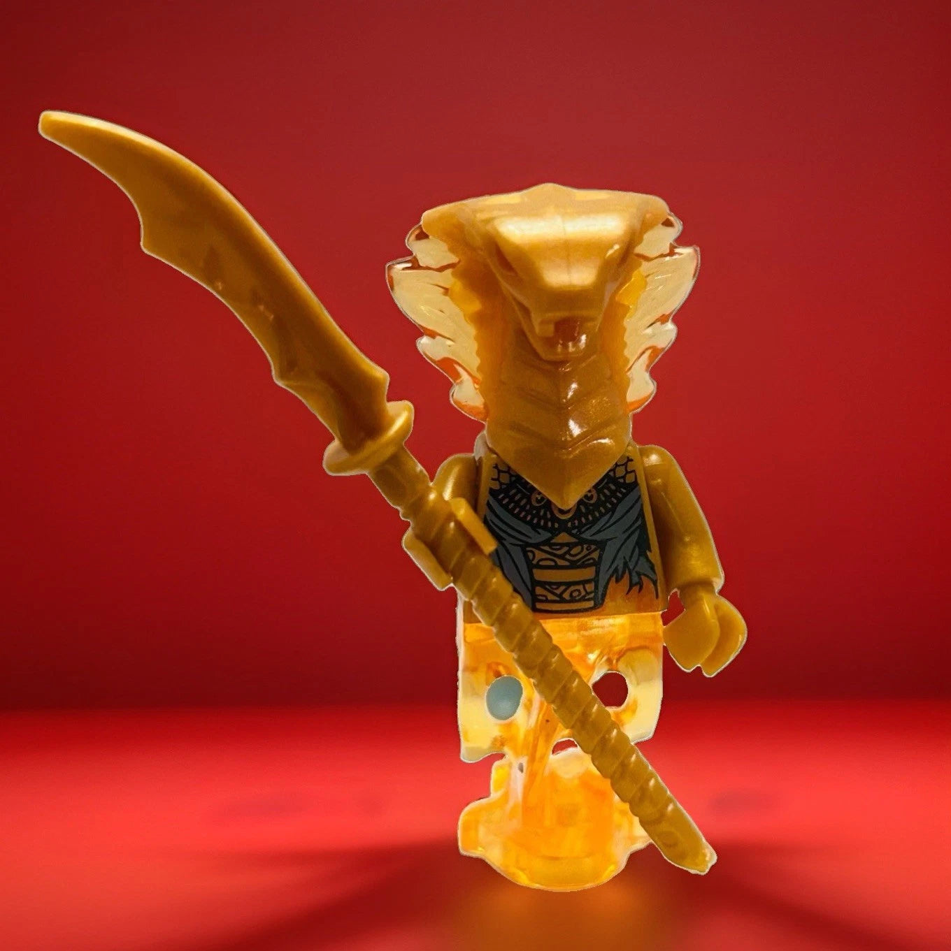 #1011 - Gold Pyro Snake (Ninjago)